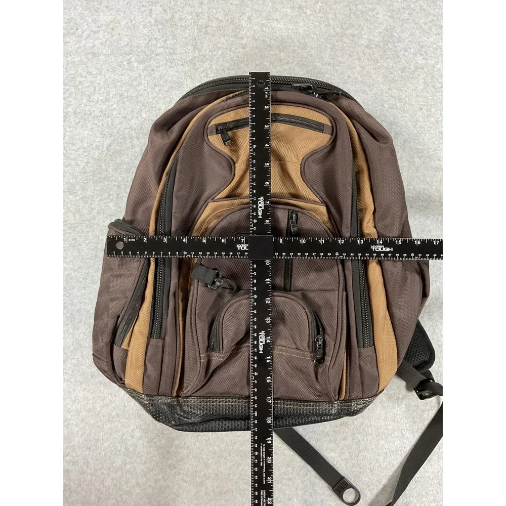 Ful Brown Tan Multi-Pocket Laptop Backpack Travel School Bag